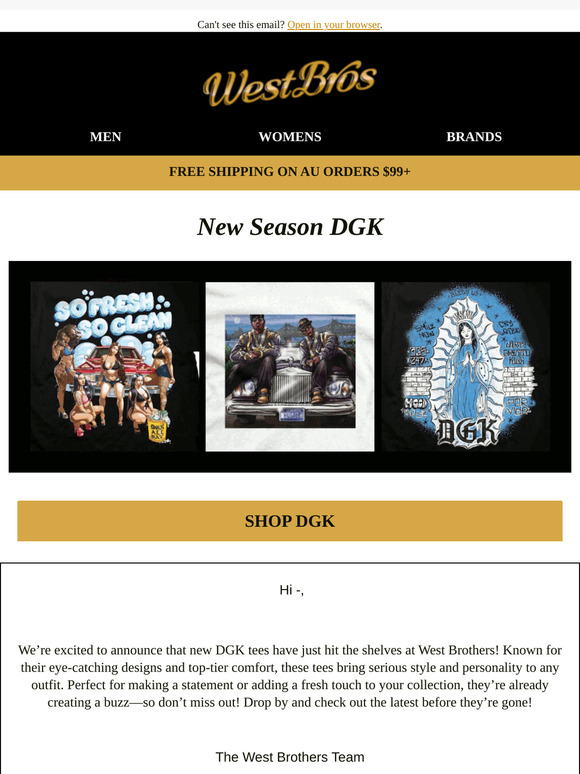 New DGK Tees & Just Dropped👌