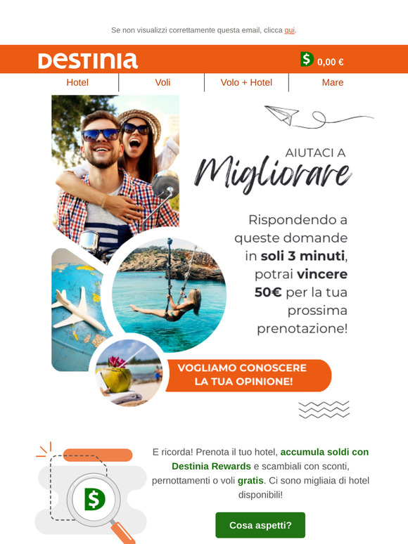 Dicci la tua... e vinci 50€!