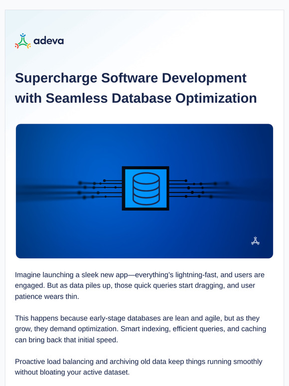 🍿Supercharge Software Development With Efficient Database Optimization