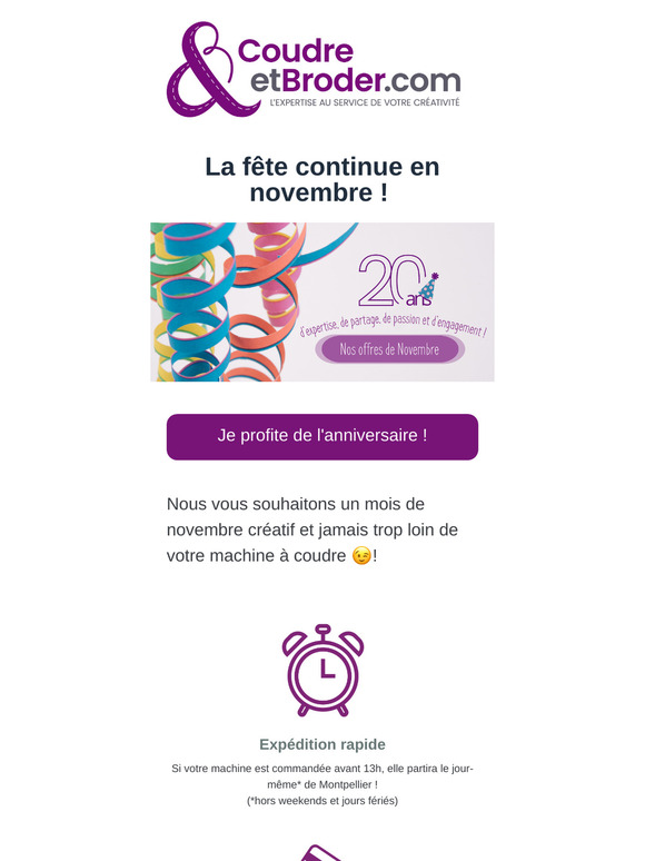 La fête continue !