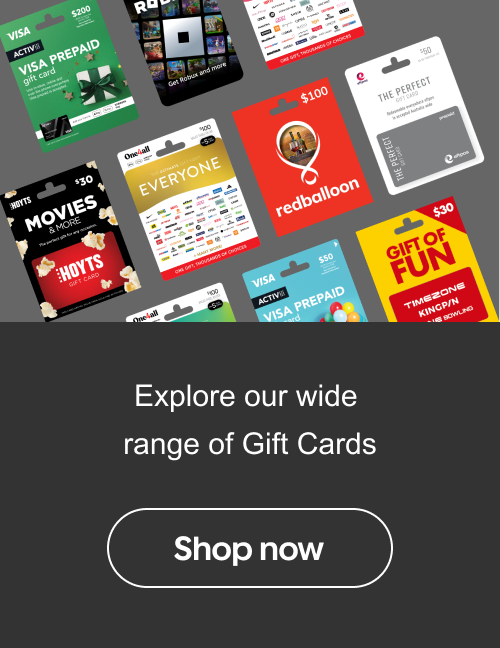 Explore our wide range of Gift Cards