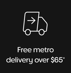 Free metro delivery over $65*