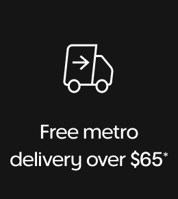 Free metro delivery over $65*