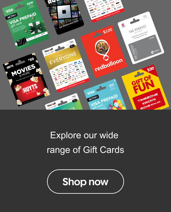 Explore our wide range of Gift Cards