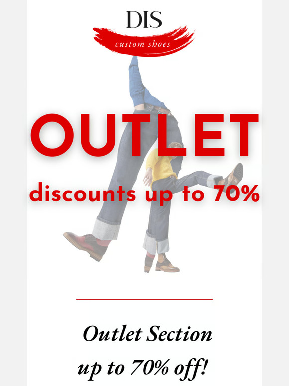 Discover our Outlet section