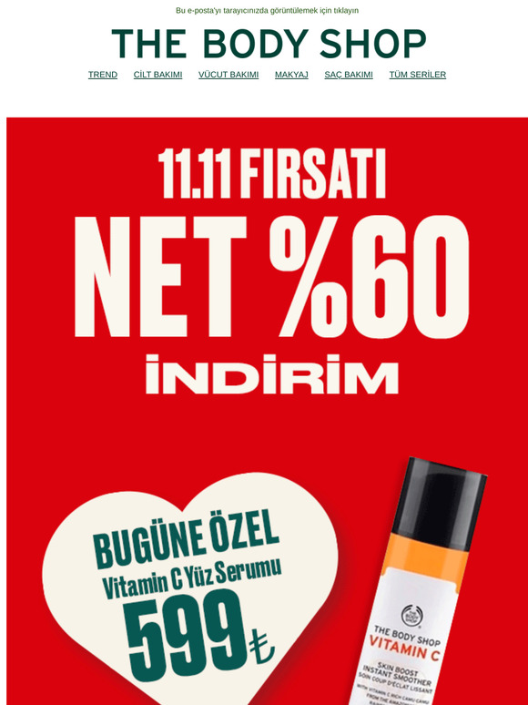 💥 Bugüne Özel Vitamin C Yüz Serumu 599₺! 💥