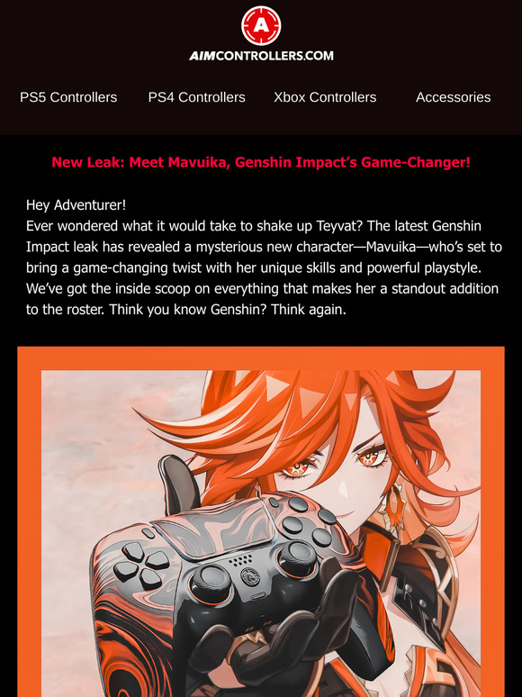 AimControllers New Leak Meet Mavuika, Genshin Impact’s GameChanger