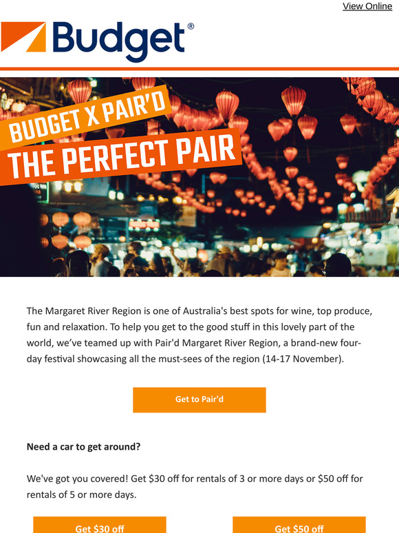 See Margaret River Region with Budget