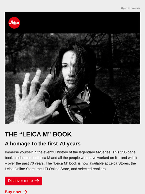 Leica M” Book: A Homage to the First 70 Years — Glazer's Camera