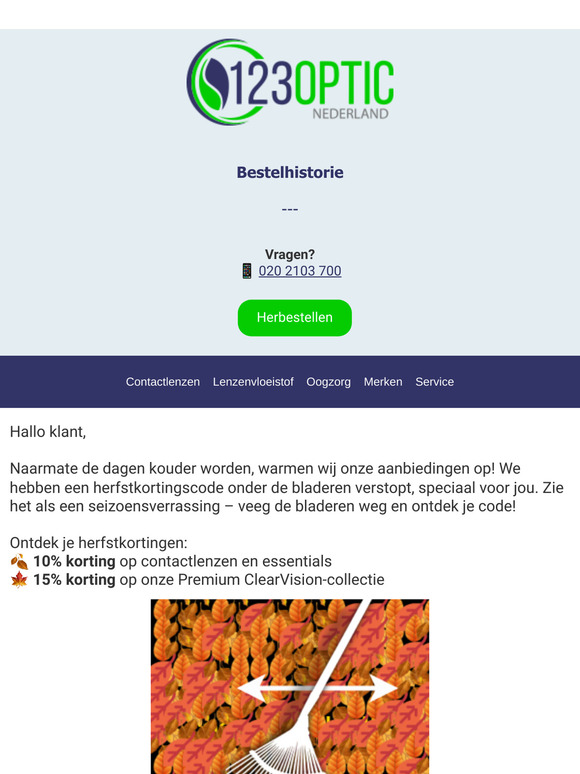 Nu tot 15% korting op je lenzen? 🍁 Speel ons herfstspel!