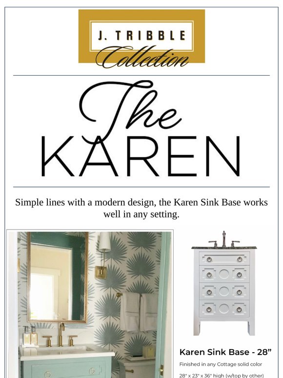 The Karen Sink Base by J. Tribble 🤩
