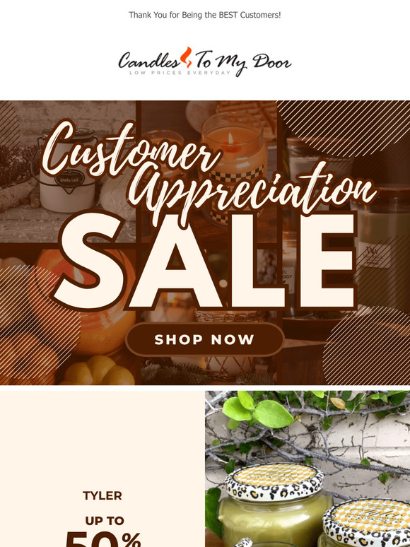 📢 Customer Appreciation Sale Ending Soon! 👋