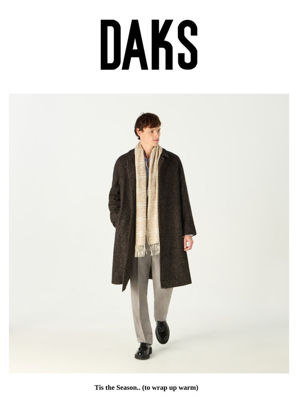 Winter Warmers | 20% off DAKS AW24 Scarfs!