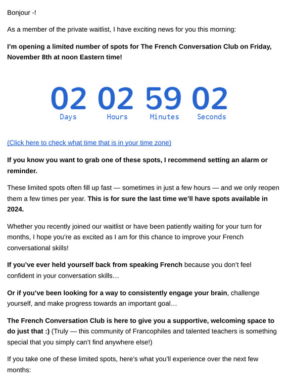 ⏰ It's almost time, —… get ready to join!