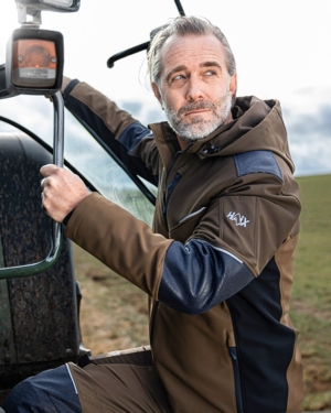 Flextreme Softshell Jacket/brown-wood