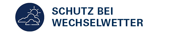 Schutz bei Wechselwetter >