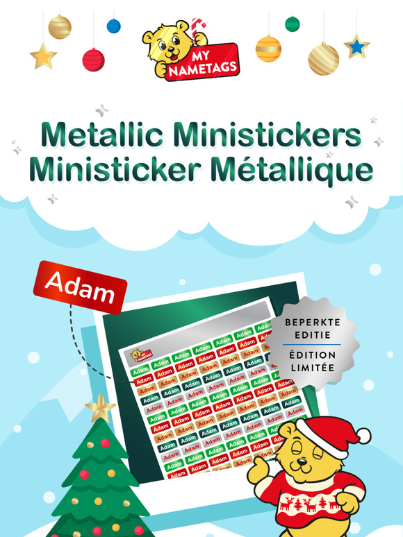 Metallic Ministickers: Nu Live! | Ministicker métallique : Disponible maintenant !