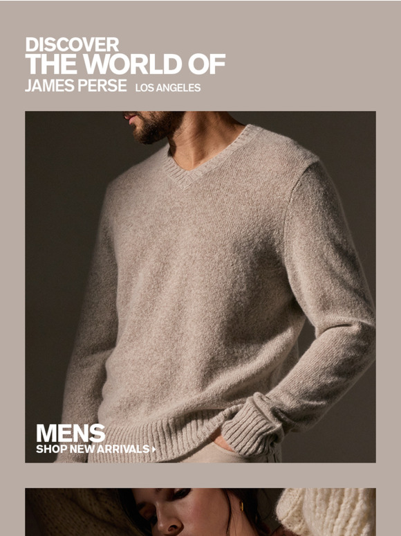 Discover The World Of James Perse