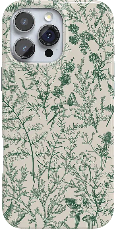 Image of Sage Garden | Green Floral Case