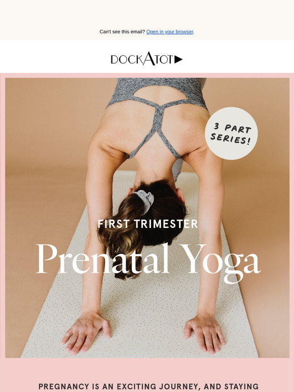 Your Guide to 1st Trimester Prenatal Yoga Poses & Techniques