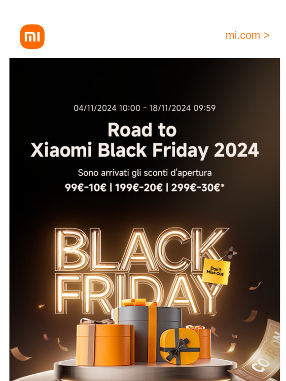 Road to Xiaomi Black Friday 2024