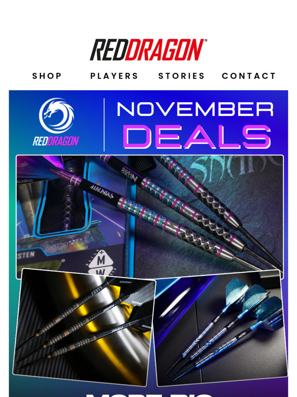 🚨November Deal: Save On Selected Darts 🔥