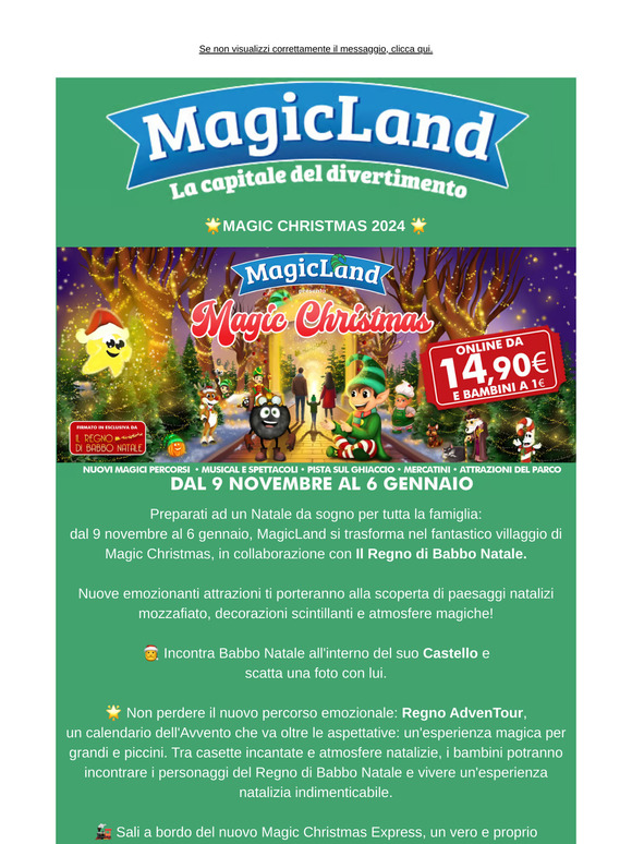 È tempo di Magic Christmas!