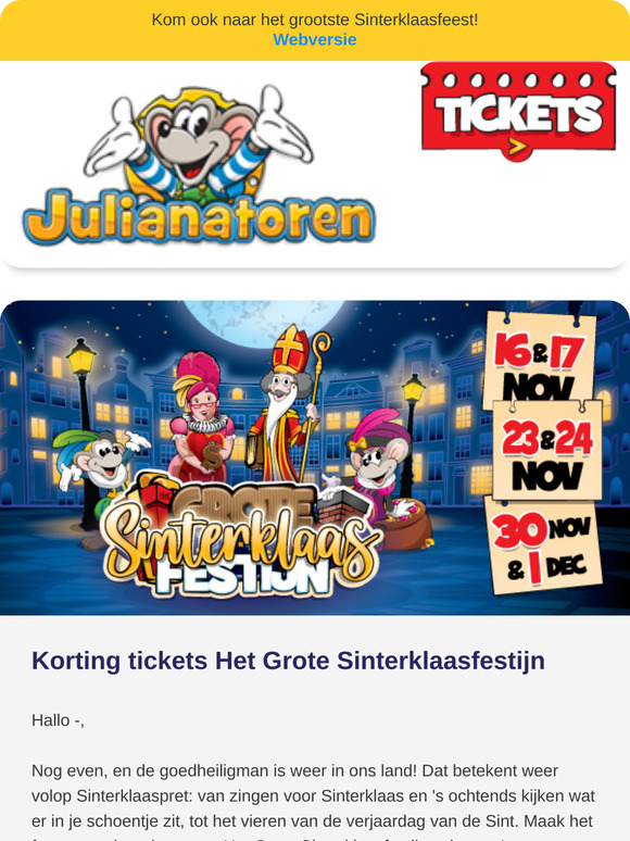 🎁 Het Grote Sinterklaasfestijn