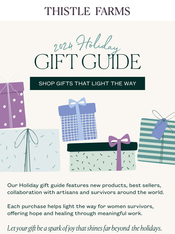 Our 2024 Holiday Gift Guide is HERE 🎁💜