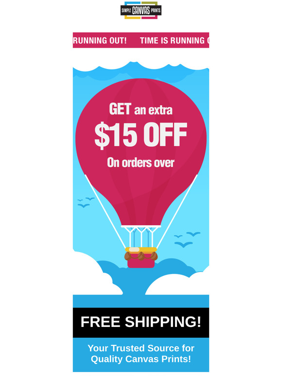 $15 Off Is Ending Tomorrow