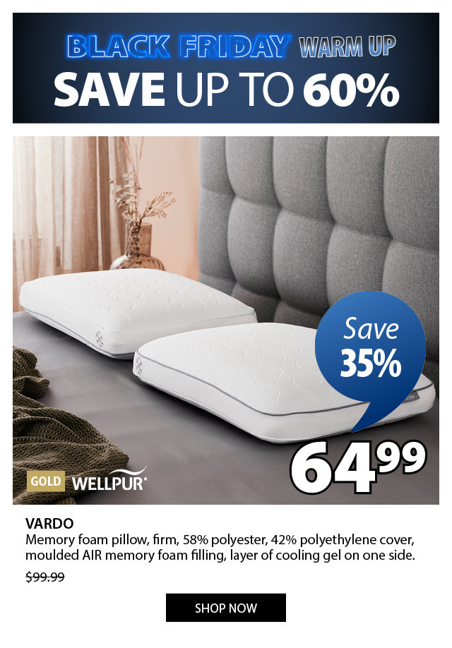 VARDO Memory foam pillow | Save 35%