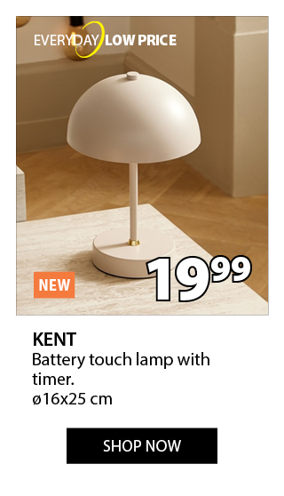 KENT Battery touch lamp with timer