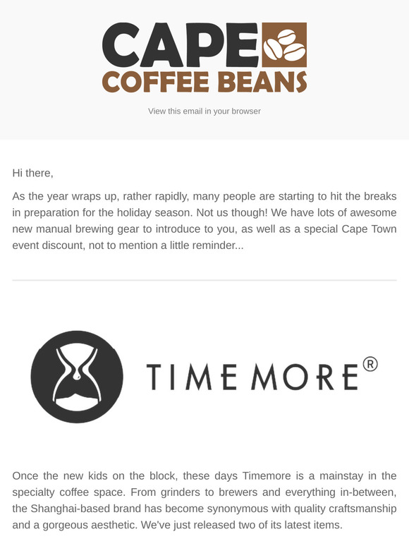 New Coffee Gadgets & A Special Discount