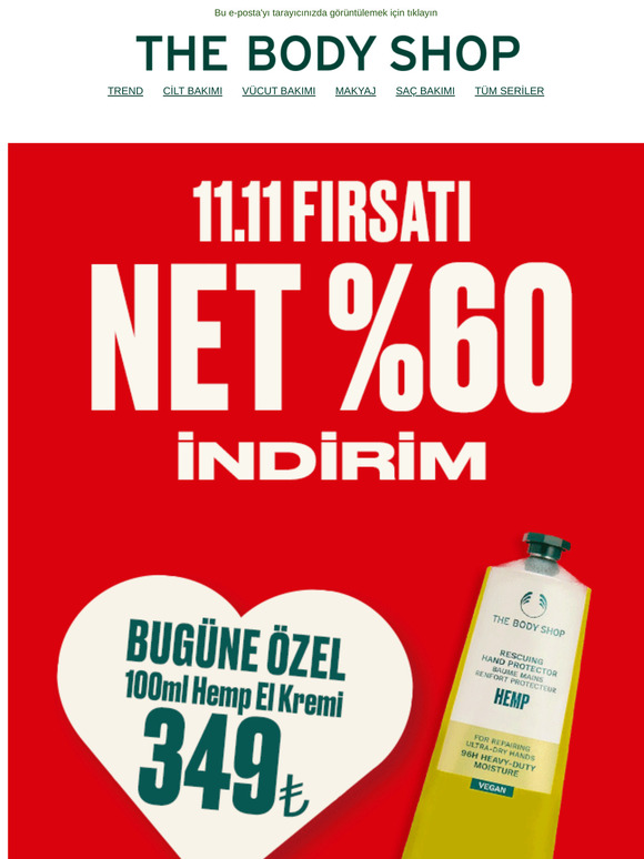 😍 Bugüne Özel 100ml Hemp Koruyucu El Kremi 349₺! 😍