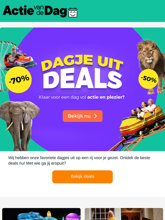 Zin om eropuit te gaan dit weekend?🎢