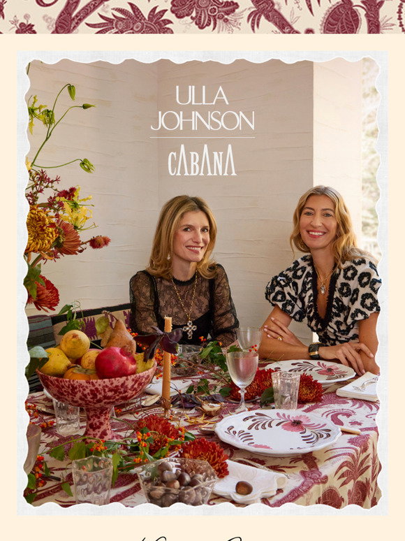 Ulla Johnson x Cabana Murano Bubble Jug