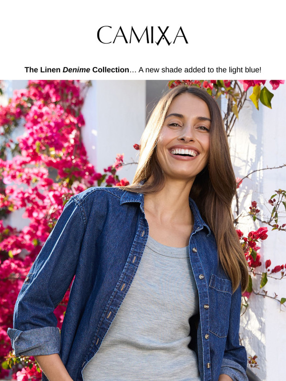 Fresh Hue Added to the Linen Denim Collection 💙