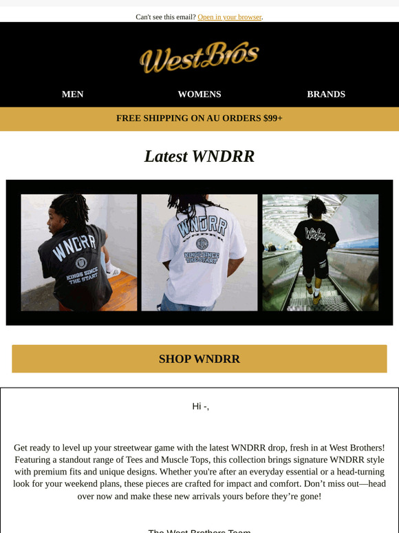 New WNDRR Drop Just Landed!