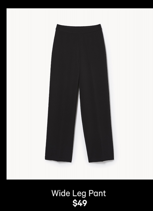 Wide Leg Pant