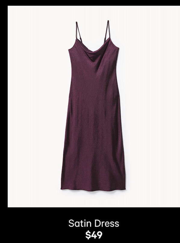 Satin Dress