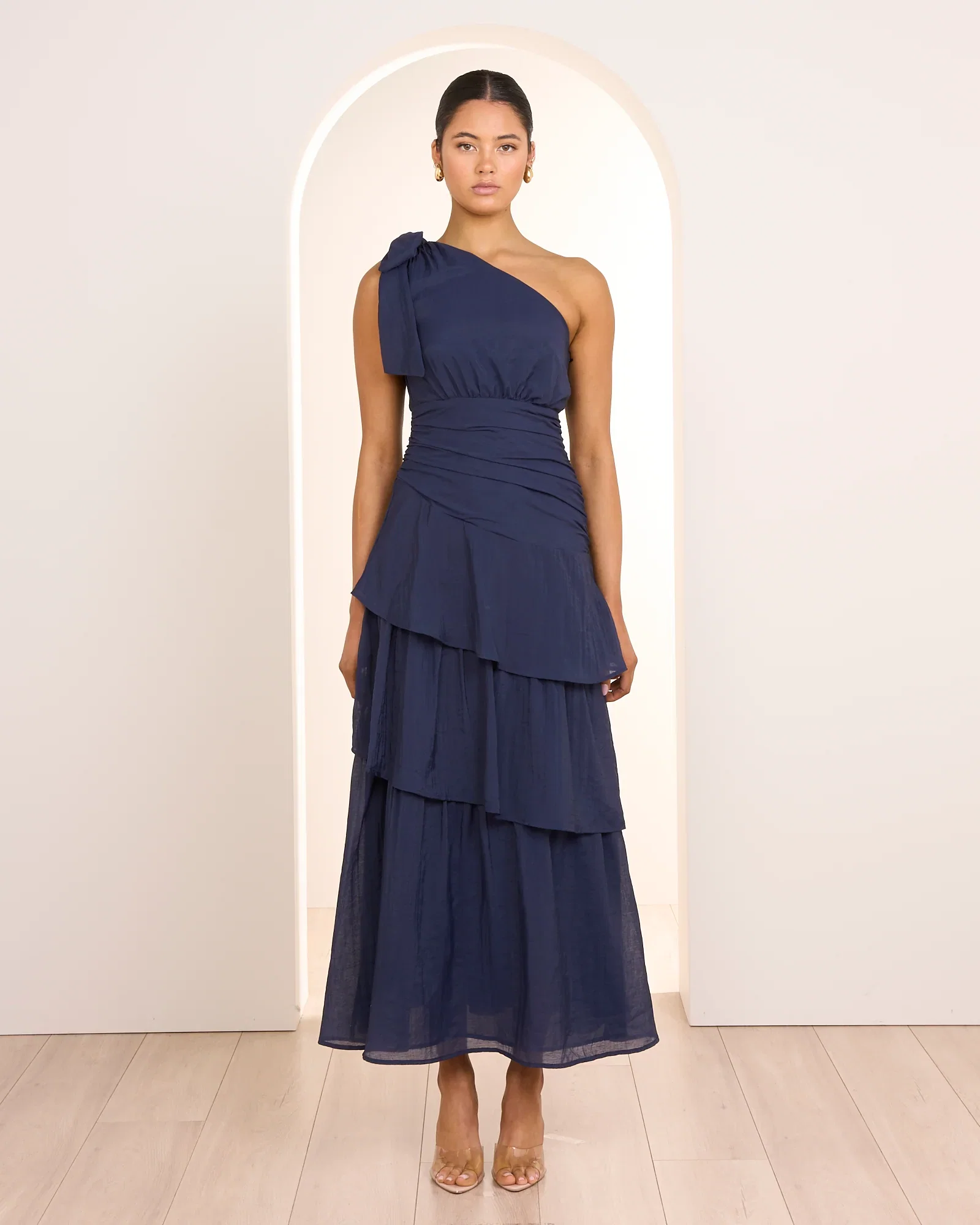 Image of Thalia Ruffle Maxi Dress