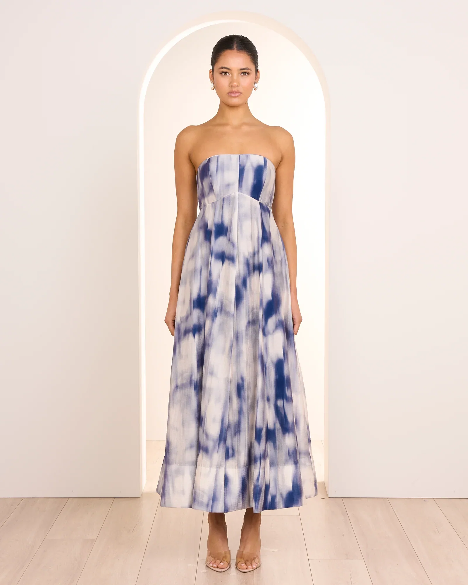 Image of Lauri Strapless Maxi Dress