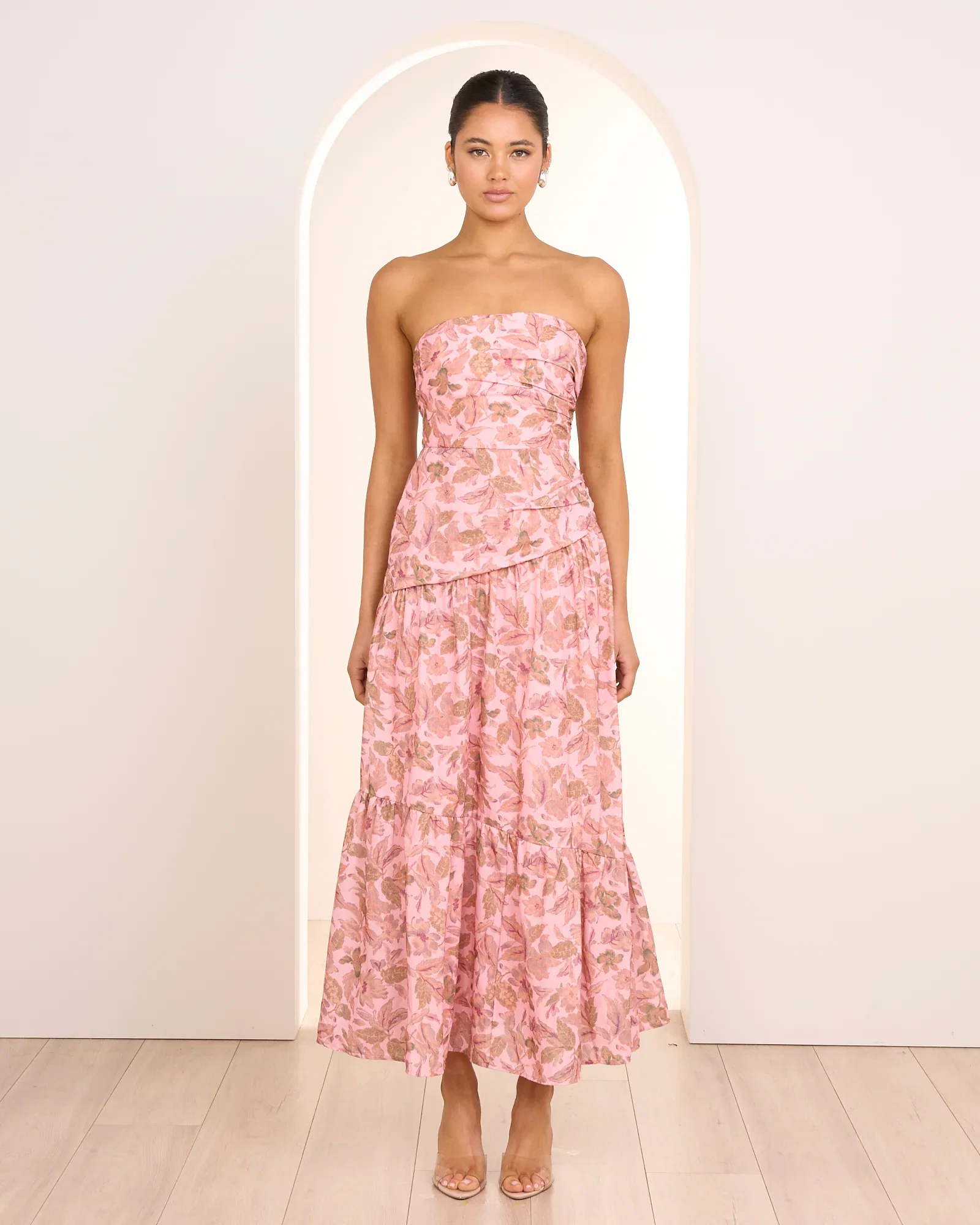 Image of Desiree Strapless Maxi Dress