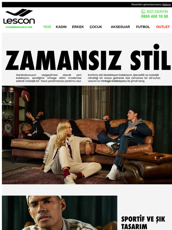 Lescon İle Vintage Stilini Modernize Ederek Nostaljik Şıklığını Oluştur.