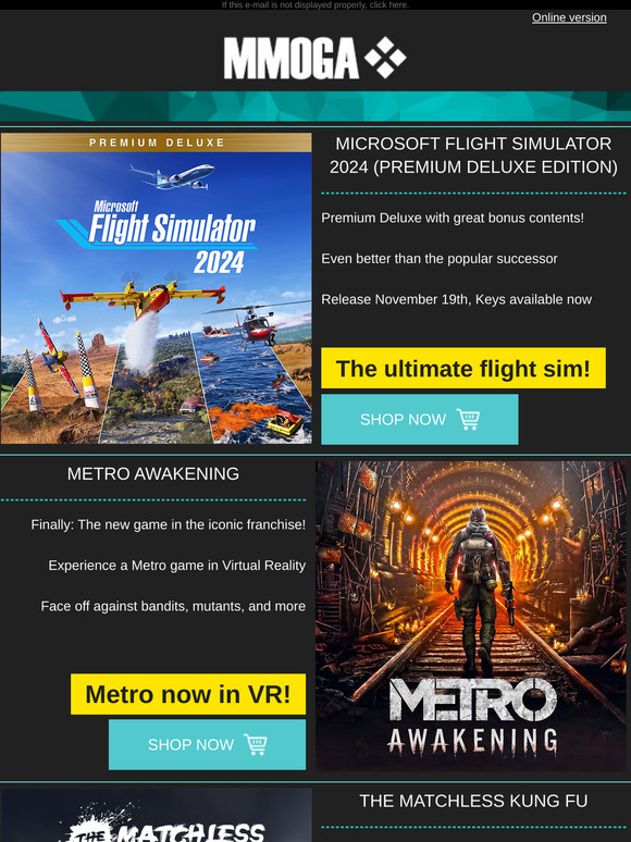 MMOGA - Microsoft Flight Simulator 2024! Metro Awakening! The Matchless Kungfu!