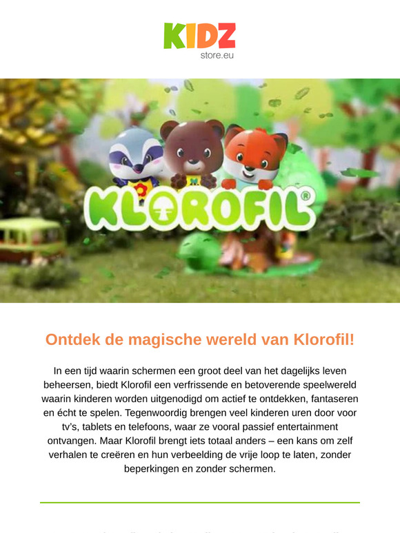 ☃️Ontdek de magische wereld van Klorofil!🎄☃️