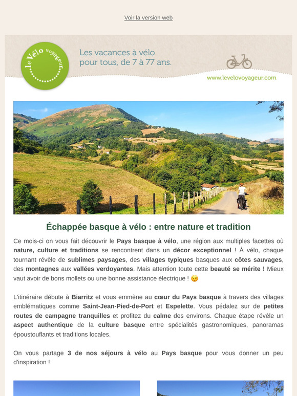 Échappée basque à vélo : entre nature et tradition 🌶️