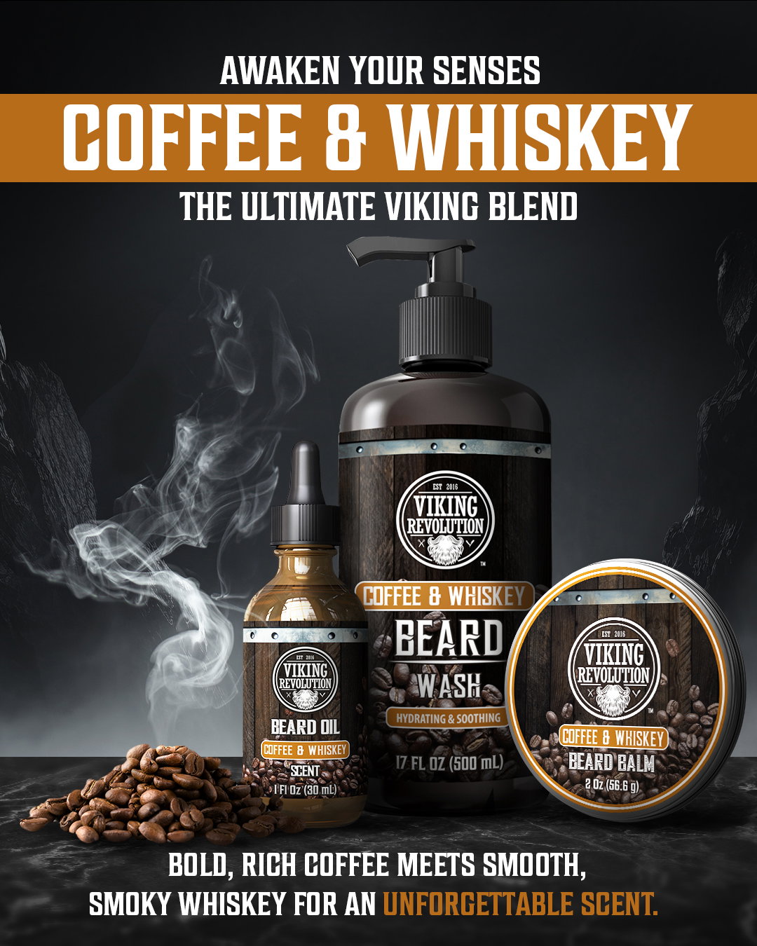 Awaken your senses: Coffee and whiskey, the ultimate viking blend