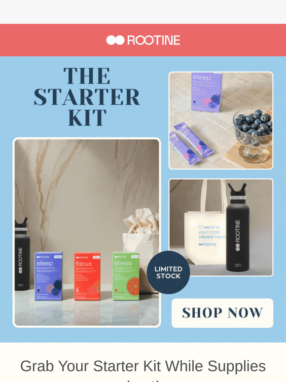 Limited-Time Offer: Meet Our New Starter Kit