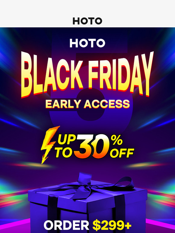 🎉Going Fast! Early Black Friday Deals Unlock Mystery Gifts!